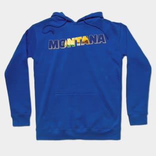 Montana vintage style retro souvenir Hoodie